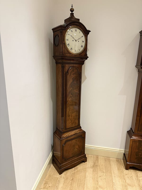 georgian-longcase-clock-thwaites-london-showroom2 image of a fine qulaity georgian longcase clock for sale at story antique clocks