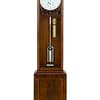victorian-mahogany-floorstanding-regulator-longcase -clock image of a fine quality victorian flame mahogany jewellers shop regulator dating 1870