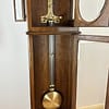 lenzkirch-regulator-longcase-precision-clock-pendulum image of a fully compensated gridiron pendulum for a lenzkirch clock made 1901 showing the precision manufacture of this high quality regulator