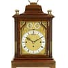 bull-bedford-quarter-chiming-mahogany-antique-bracket-clock A fine quality late Victorian mahogany and gilt brass mounted quarter chiming bracket clock of small proportions, London made, retailed by John Bull & Co of Bedford c.1890.