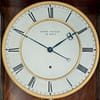 dachluhr-vienna-regulator-wall-clock-dial Silvered dial Vienna regulator clock