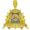 french-paris-ormolu-mantel-clock A Fine Quality Ormolu French Mantel Clock Circa 1870.