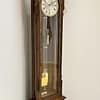 lenzkirch-walnut-regulator-longcase-clock-showroom-full-view Showroom image of the Lenzkirch precision regulator