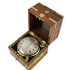 litherland-davies-liverpool-marine-chronometer A fine quality 1830''s brass bound rosewood two day marine chronometer by Litherland, Davies & Co., Liverpool, numbered 518/14091.