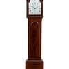 recordon-london-georgian-mahogany-longcase-grandfather-clock A fine quality George III flame mahogany domestic regulator longcase clock by Recordon, Late Emerys of London c.1790.