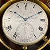 roskell-liverpool-eight-day-marine-chronometer-dial image of the silvered and engraved marine chronometer dial