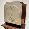 galbraith-london-regulator-longcase-clock-dial Image of a silvered and engraved brass dial with regulator observatory layout.