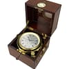 barraud-marine-chronomeeter A mahogany marine chronometer by Barrauds of London, dating 1850