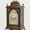 london-mahogany-bracket-clock A Fine Quality Georgian Bell Top Bracket Clock by Richard Grove Of London C.1770