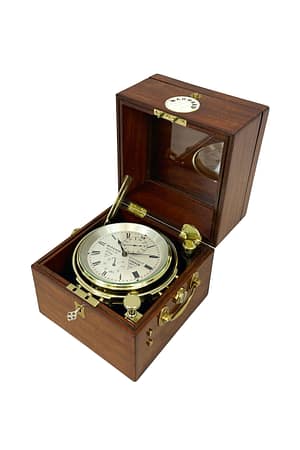 image of a marine chronometer dating circa 1850