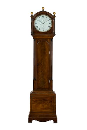 barwise-london-longcase-clock A fine mahogany longcase clock by the eminent maker John Barwise London circa 1800