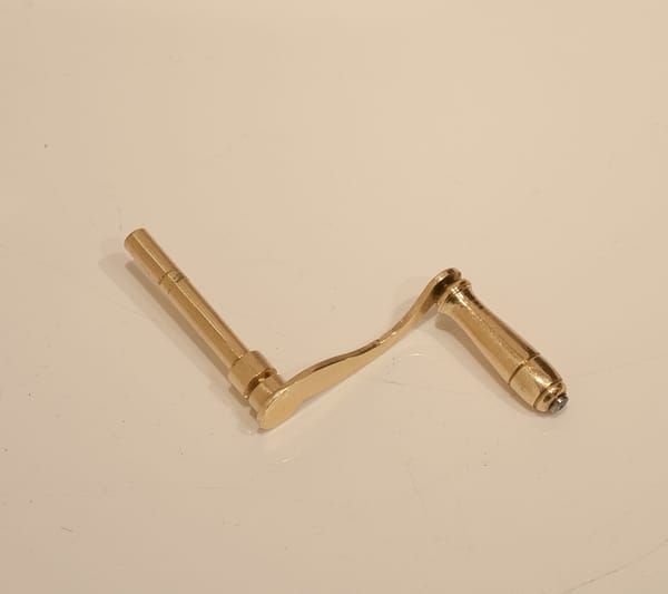 dachluhr-vienna-regulator-wall-clock-key Original vVenna wall clock winding key