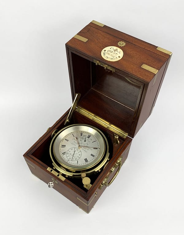 frodsham-london-marine-chronometer-main-image-showroom Showroom image of the marine chronometer