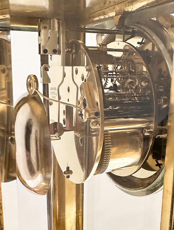 leroy-paris-mantel-clock-move2 image of a fine quality fully restored 8 day french clock movement, fully restored by Story Antique Clocks.