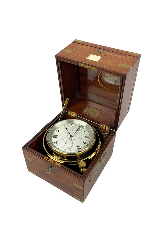 roskell-liverpool-eight-day-marine-chronometer A Fine Quality 8 Day Marine Chronometer By Robert Roskell, Liverpool. C.1839.