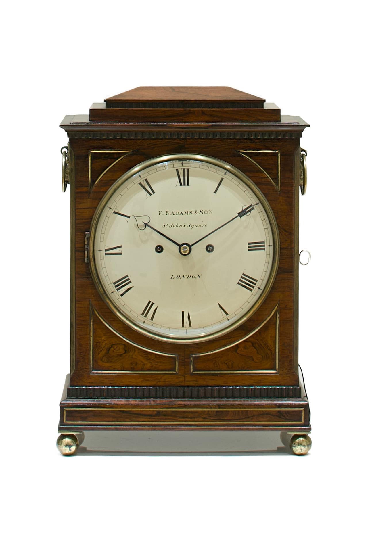 A Fine Quality Antique Bracket Clock By FB Adams Of London C.1825.