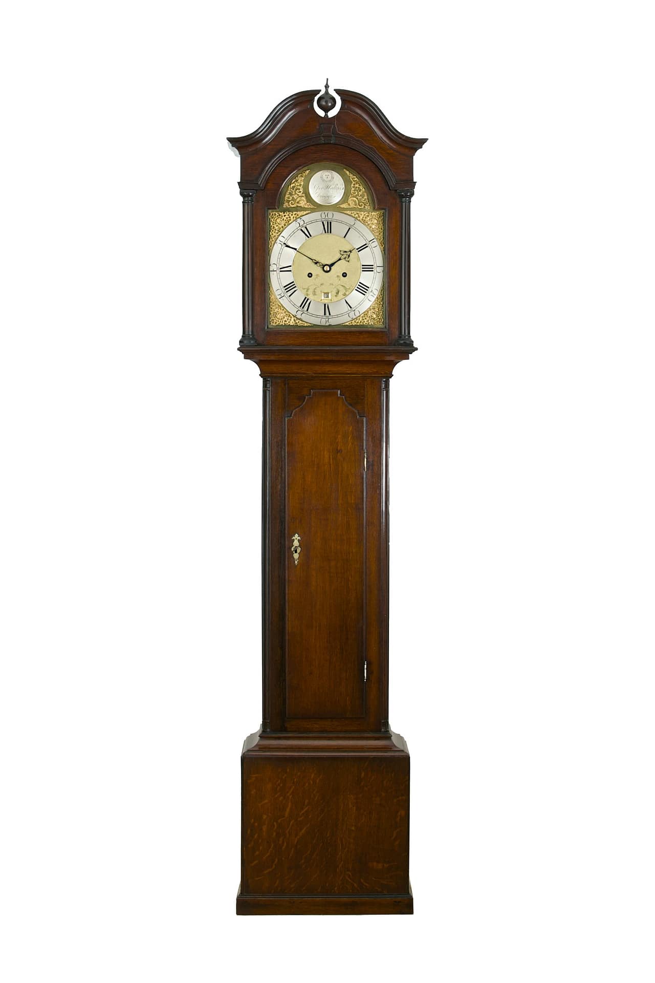 A Fine Quality Oak 8 day Longcase Clock by George Hallifax of Doncaster, Circa 1760.